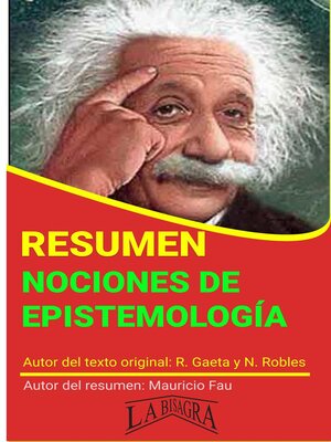 cover image of Resumen de Nociones de Epistemología